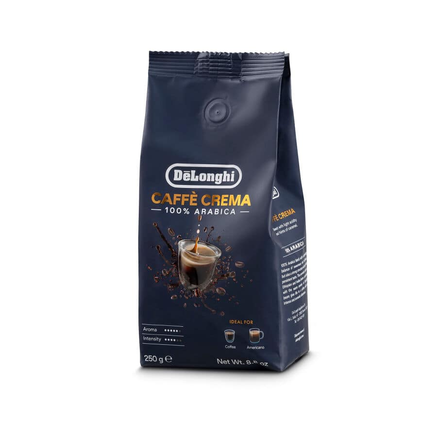 Levně De'Longhi Zrnková káva Caffé Crema 100% Arabica DLSC602 250 g