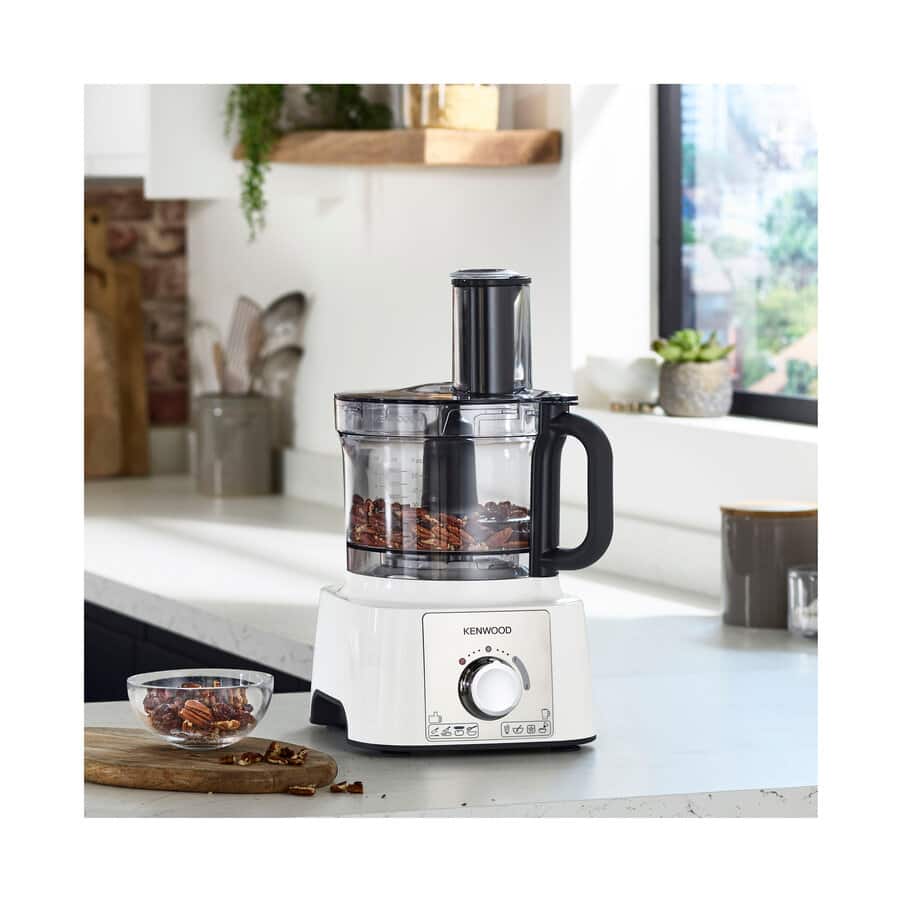 MultiPro Express Food Processor, Multipro Express FDP65.860WH 4-in-1 White Food Processor with Direct Serve, 0W22010085, undefined