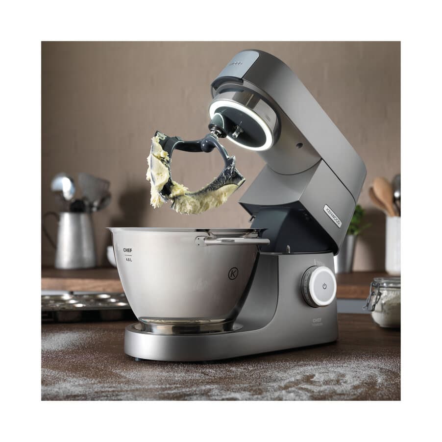 Chef tartozékok, Krémesítő habverő Chef méret, AT501, AWAT501001, Szürke és fekete