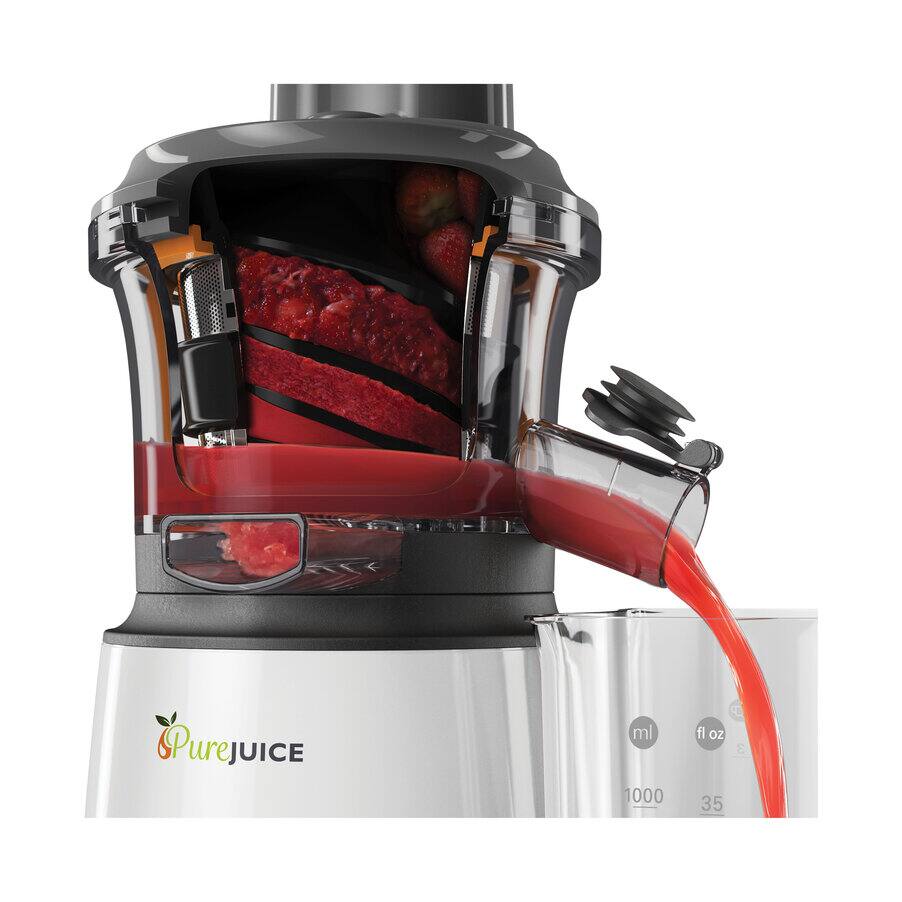 undefined, Centrifugador de extração lenta PureJuice, undefined, Branco