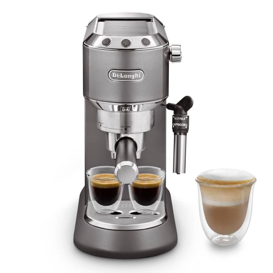 EC785.GY Dedica Metallics Manual espresso maker De Longhi