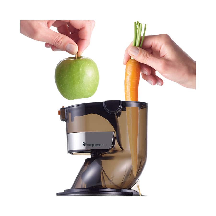 Juicers, PureJuice Pro Scroll Juicer JMP800SI, 0W22510006, Silver