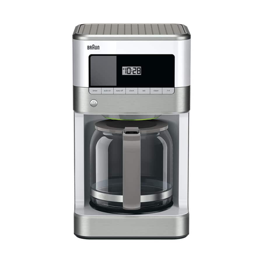 Coffee Makers, undefined, undefined, Stainless steel / white