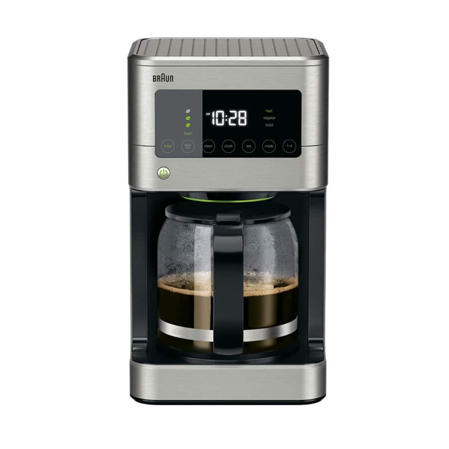 Coffee Makers, BrewSense Touch Screen Coffee Maker, undefined, StainlessSteelSilver
