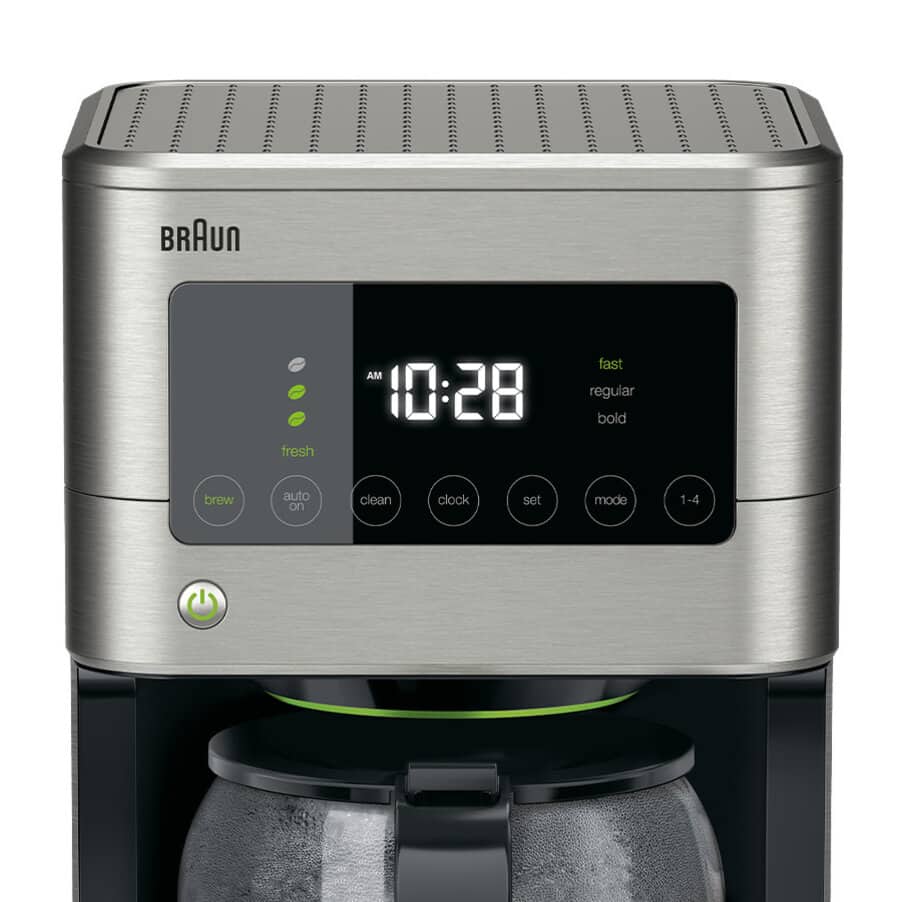 Coffee Makers, BrewSense Touch Screen Coffee Maker, undefined, StainlessSteelSilver