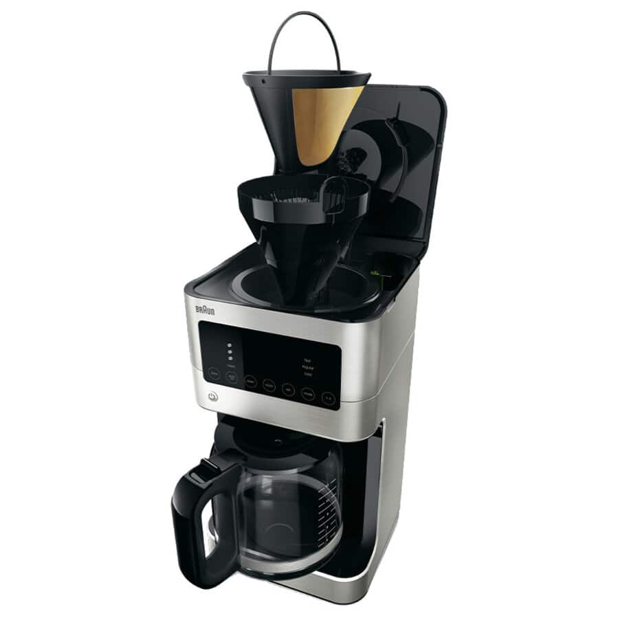 Coffee Makers, BrewSense Touch Screen Coffee Maker, undefined, StainlessSteelSilver