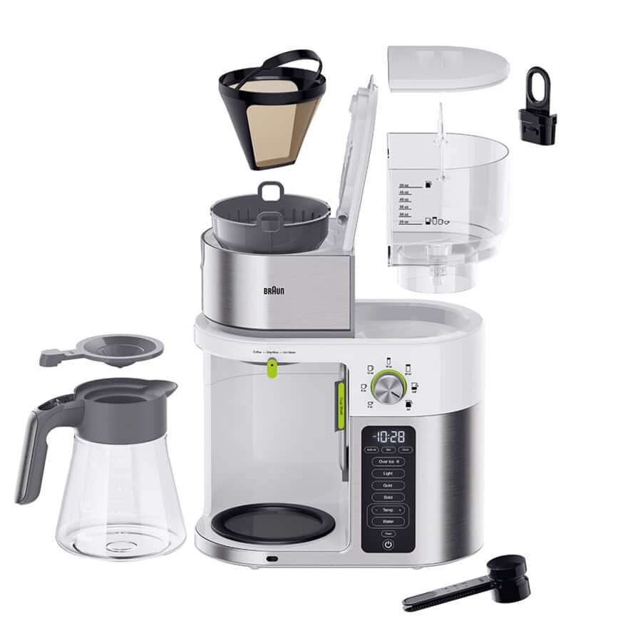 MultiServe Coffee machines, undefined, undefined, Stainless steel / white