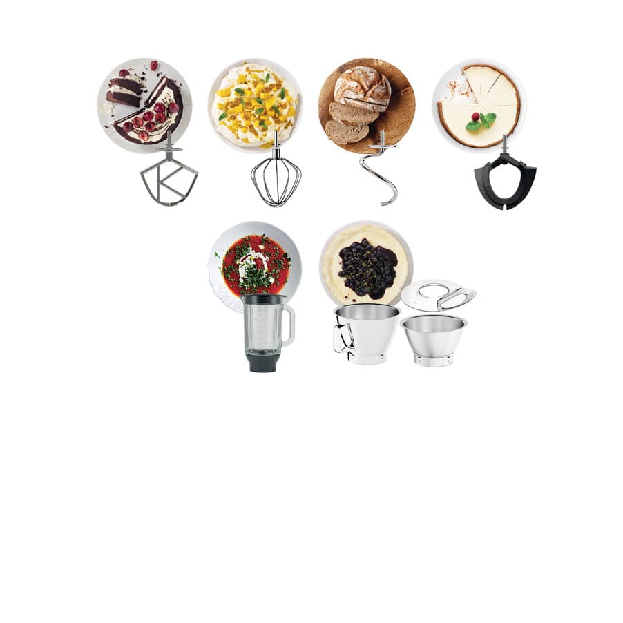 Chef Baker, Titanium Chef Baker strieborný KVC85.124SI, 0W20011382, undefined