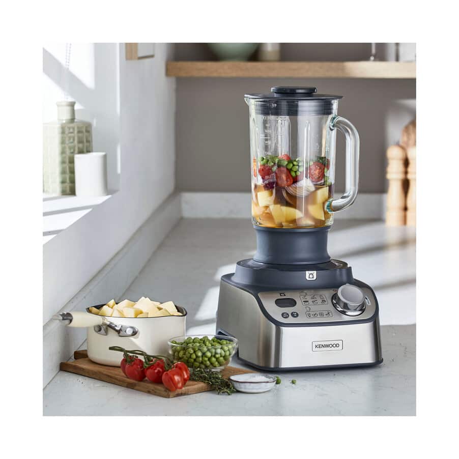 Multipro Express Weigh+, MultiPro Express Weigh+ Food Processor FDM71.900SS, 0W22011055, Stainless steel / silver