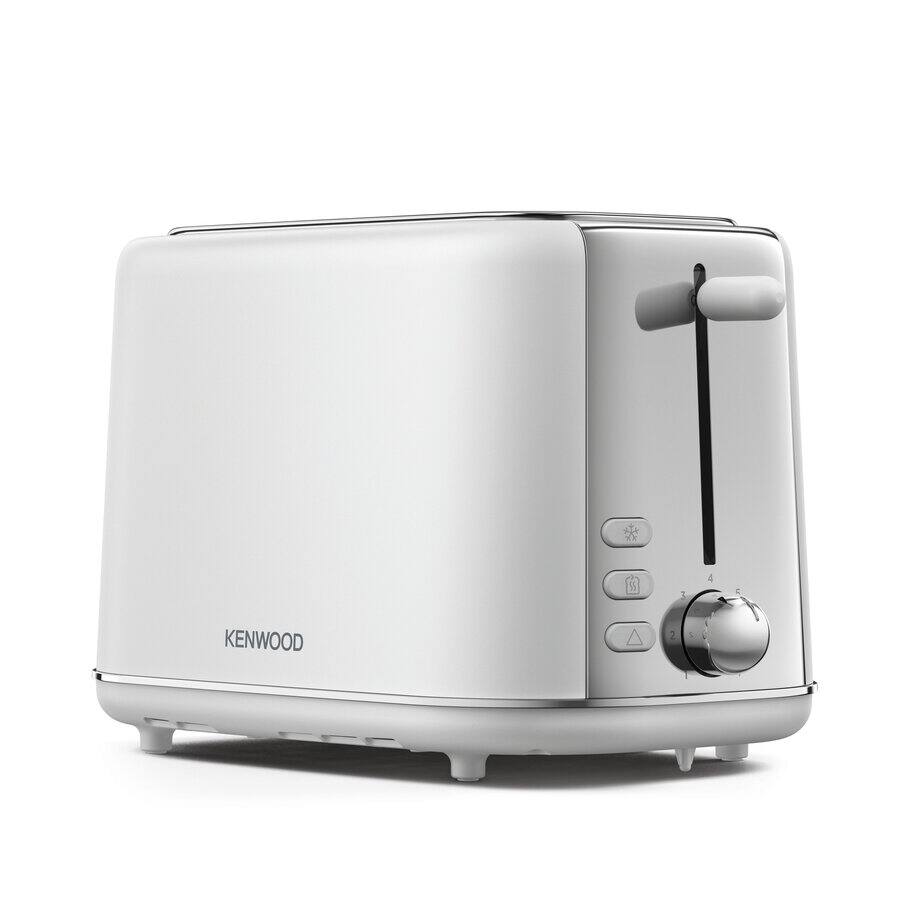 Broodroosters, Abbey Lux White/Silver 2 Slot Toaster TCP05.C0WH, 0W23010012, undefined