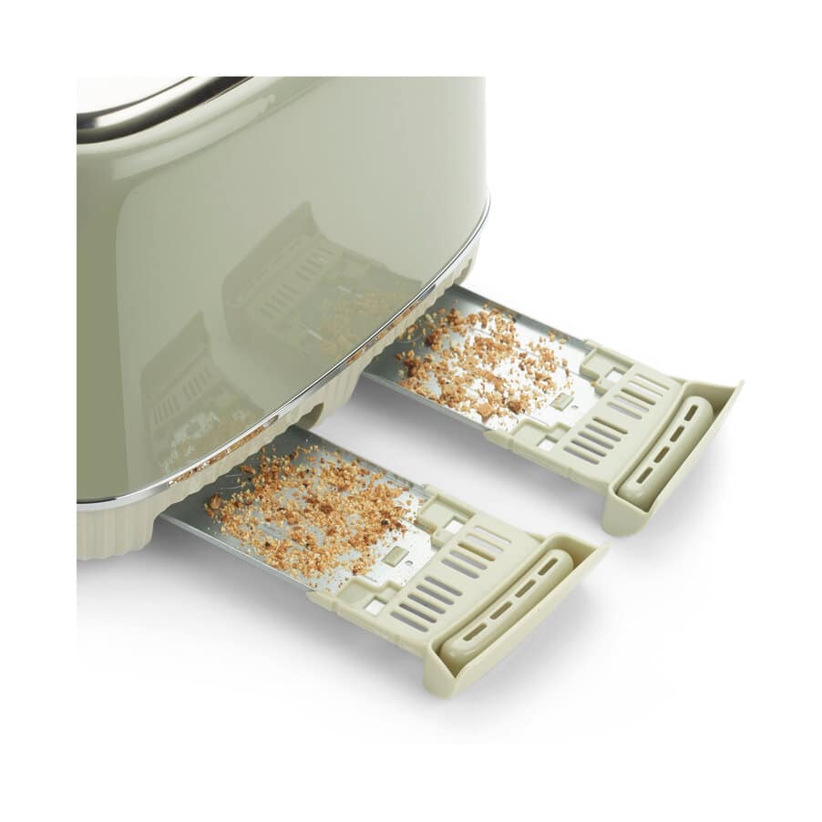 Toasters, Elegancy Sage Green 4 Slot Toaster TFP10.A0GN, 0W23010008, undefined