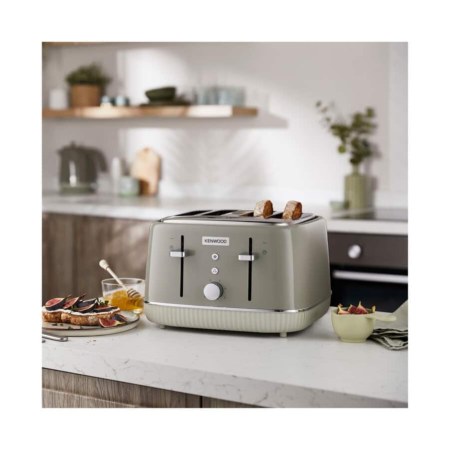 Toasters, Elegancy Sage Green 4 Slot Toaster TFP10.A0GN, 0W23010008, undefined