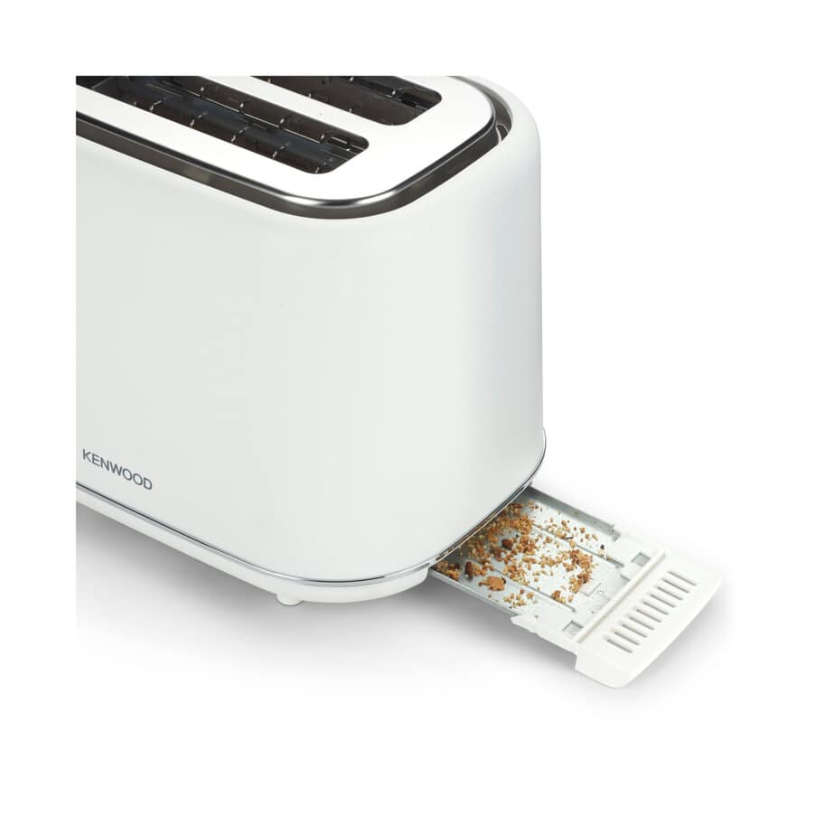Broodroosters, Abbey Lux White/Silver 2 Slot Toaster TCP05.C0WH, 0W23010012, undefined