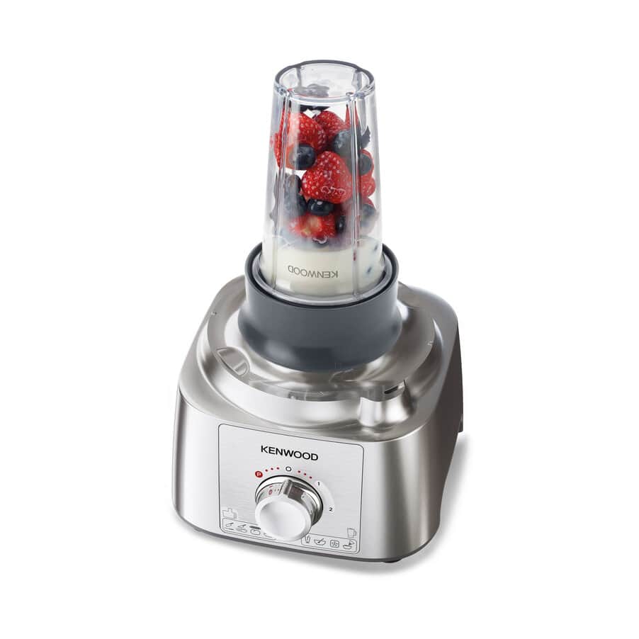 MultiPro Express Food Processor, Multipro Express FDP65.180SI 2-in-1 Food Processor with Smoothie2Go, 0W22010097, undefined