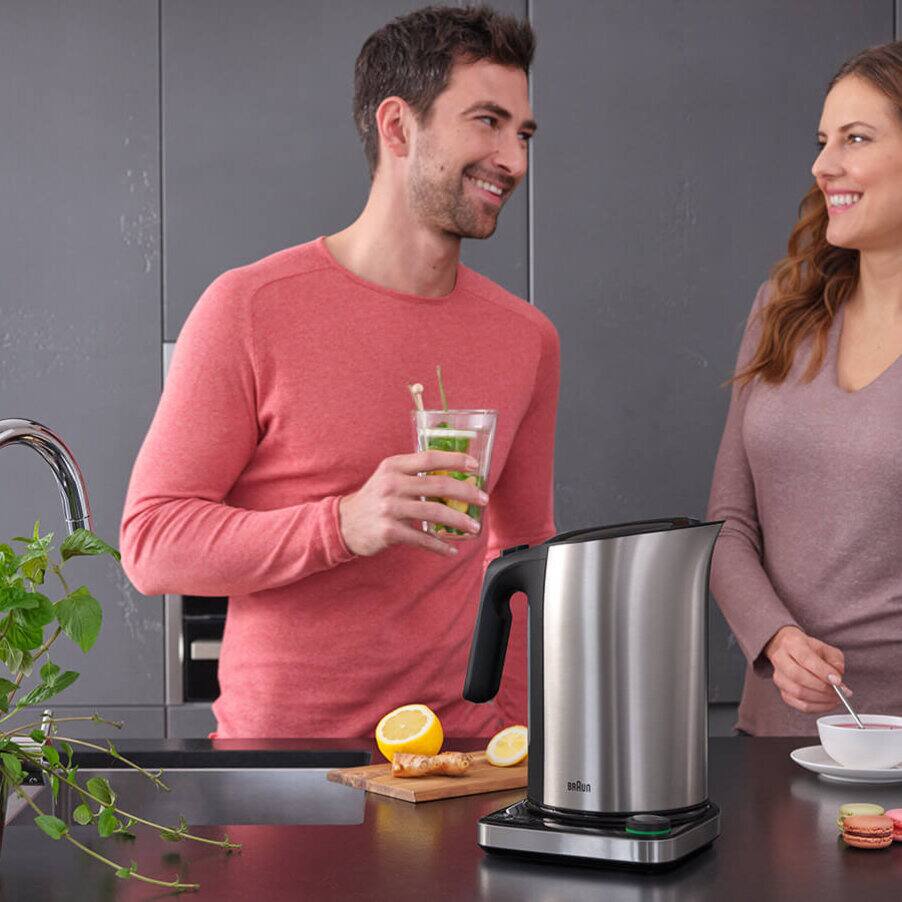 Konvice z kolekce ID Breakfast Collection, undefined, undefined, Nerezová ocel / černá