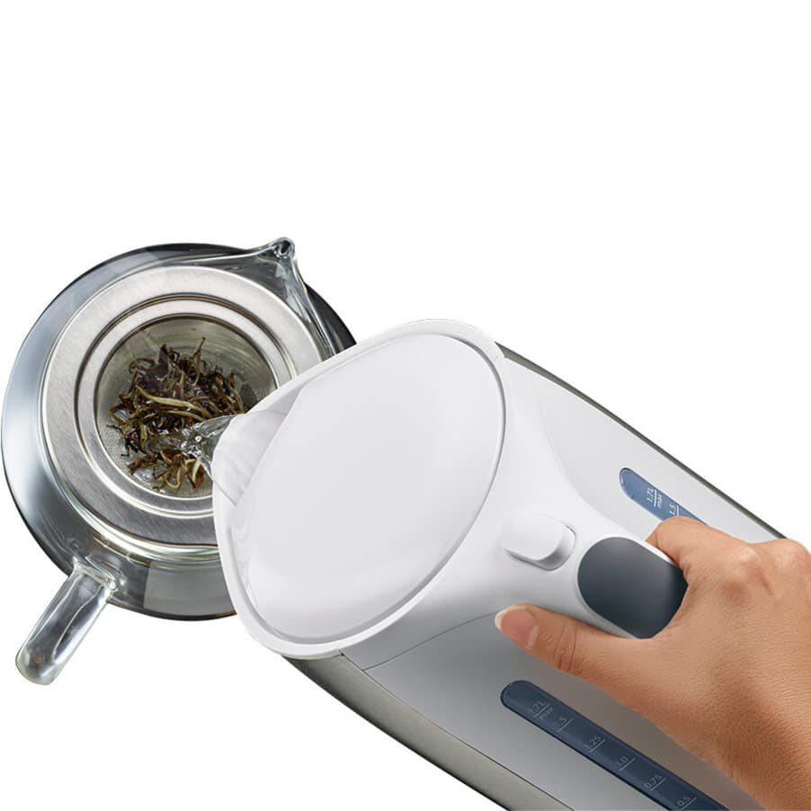 ID Breakfast Collection Kettles, undefined, undefined, Stainless steel / white