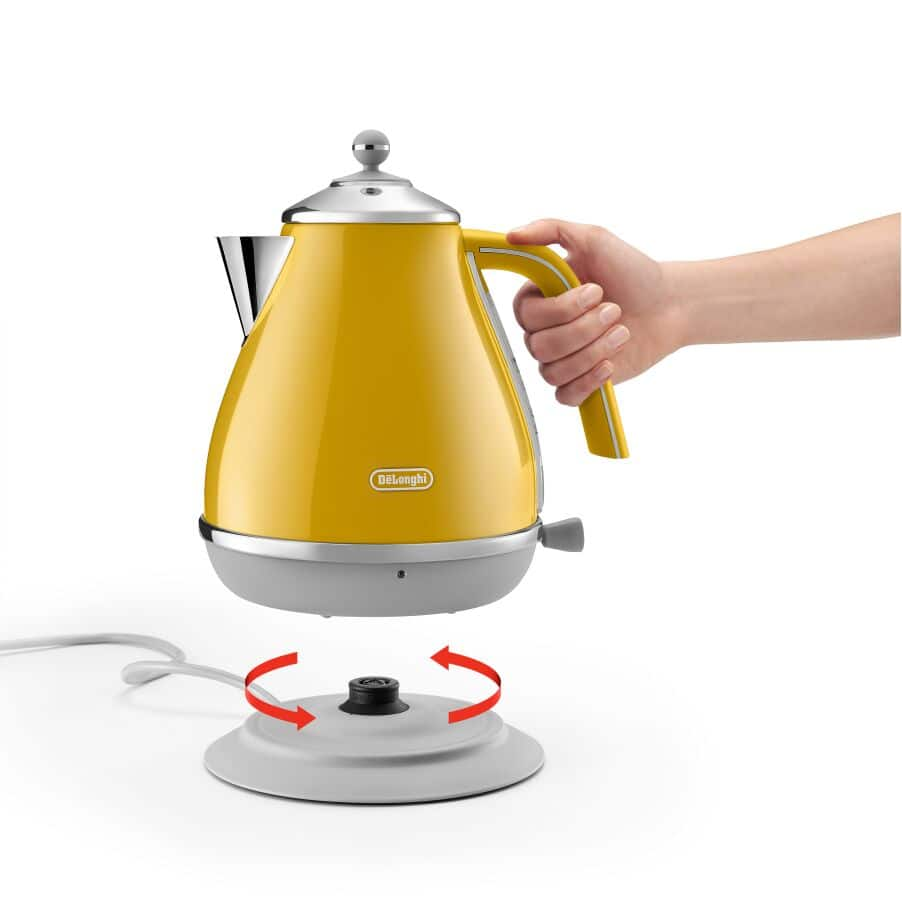 DeLonghi KBOC1200J-Y [Electric kettle Icona Capitals New York yellow] Japan  Import