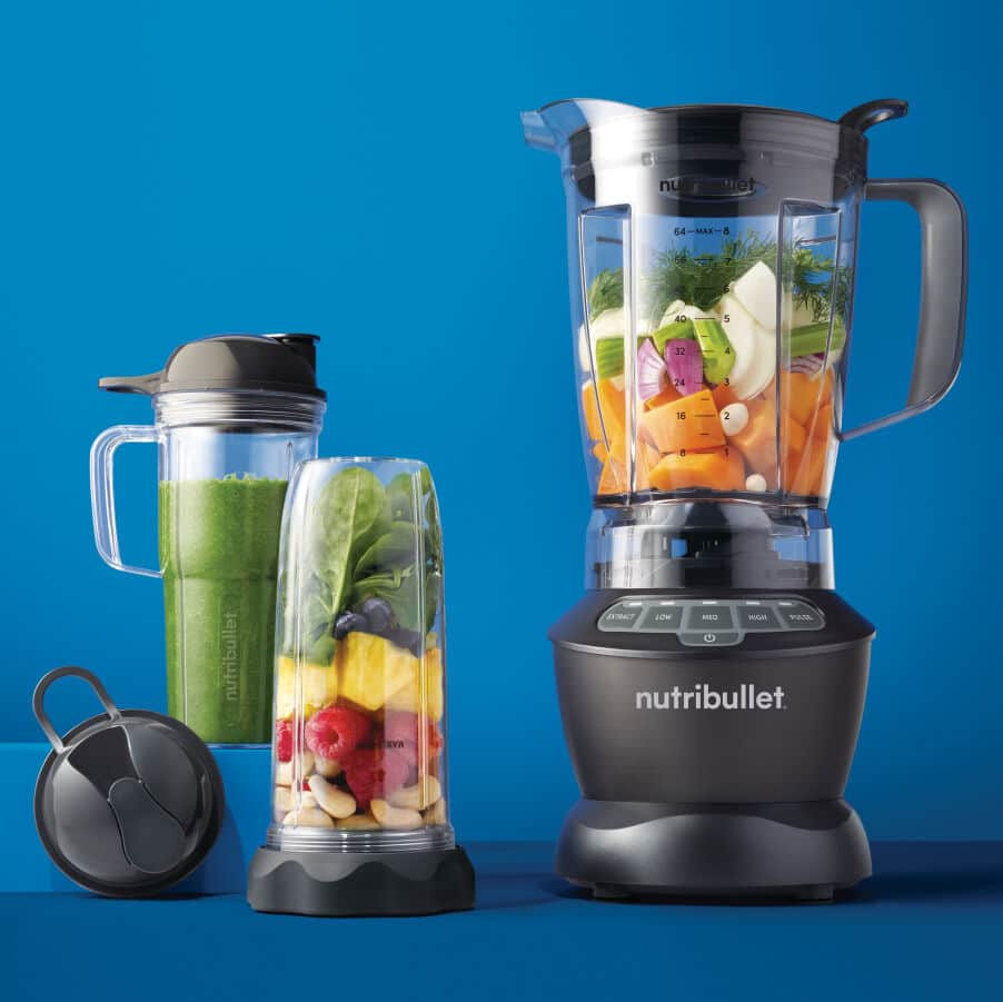 Standmixer, nutribullet® Full Size Blender Combo, 0C22300156, Dunkelgrau
