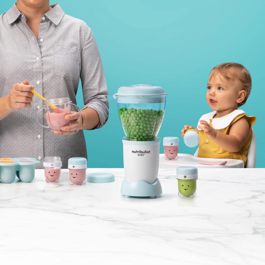 Vsi izdelki Baby, nutribullet Baby® Bullet Blender, 0C22300026, Mat bela in modra