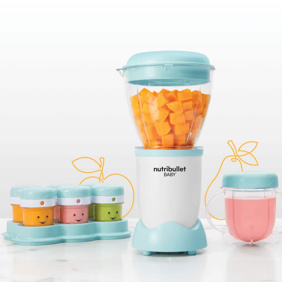 Vsi izdelki Baby, nutribullet Baby® Bullet Blender, 0C22300026, Mat bela in modra