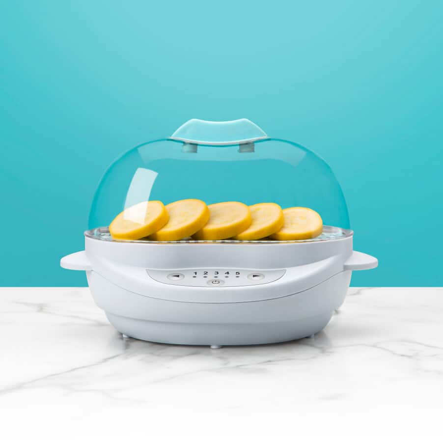 Todo para el bebé, nutribullet Baby® Turbo Steamer, undefined, Blanco mate y azul