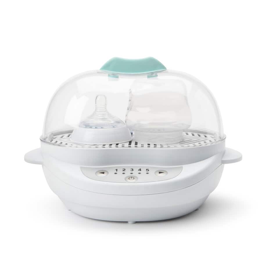 Todo para el bebé, nutribullet Baby® Turbo Steamer, undefined, Blanco mate y azul