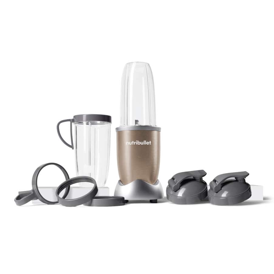 nutribullet® Pro 900, nutribullet® Pro 900 s 7 dodatki, 0C22300020, Barva šampanjca