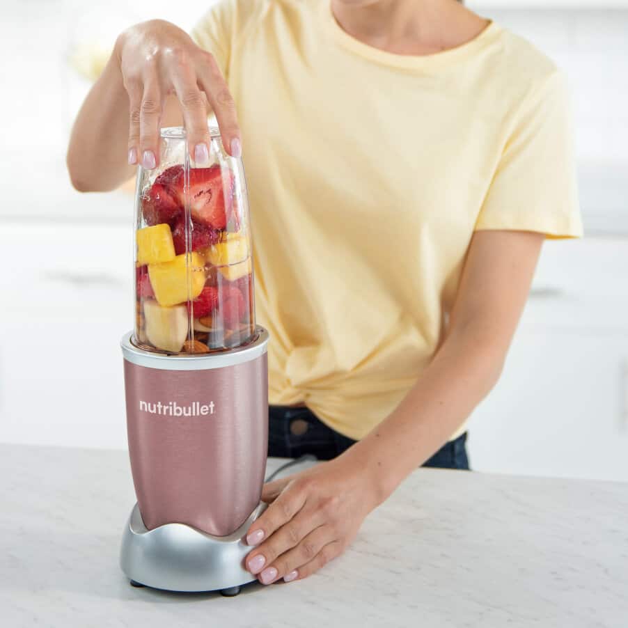 nutribullet® Pro 900, nutribullet® Pro 900W avec 7 accessoires - Blender, undefined, Or rose