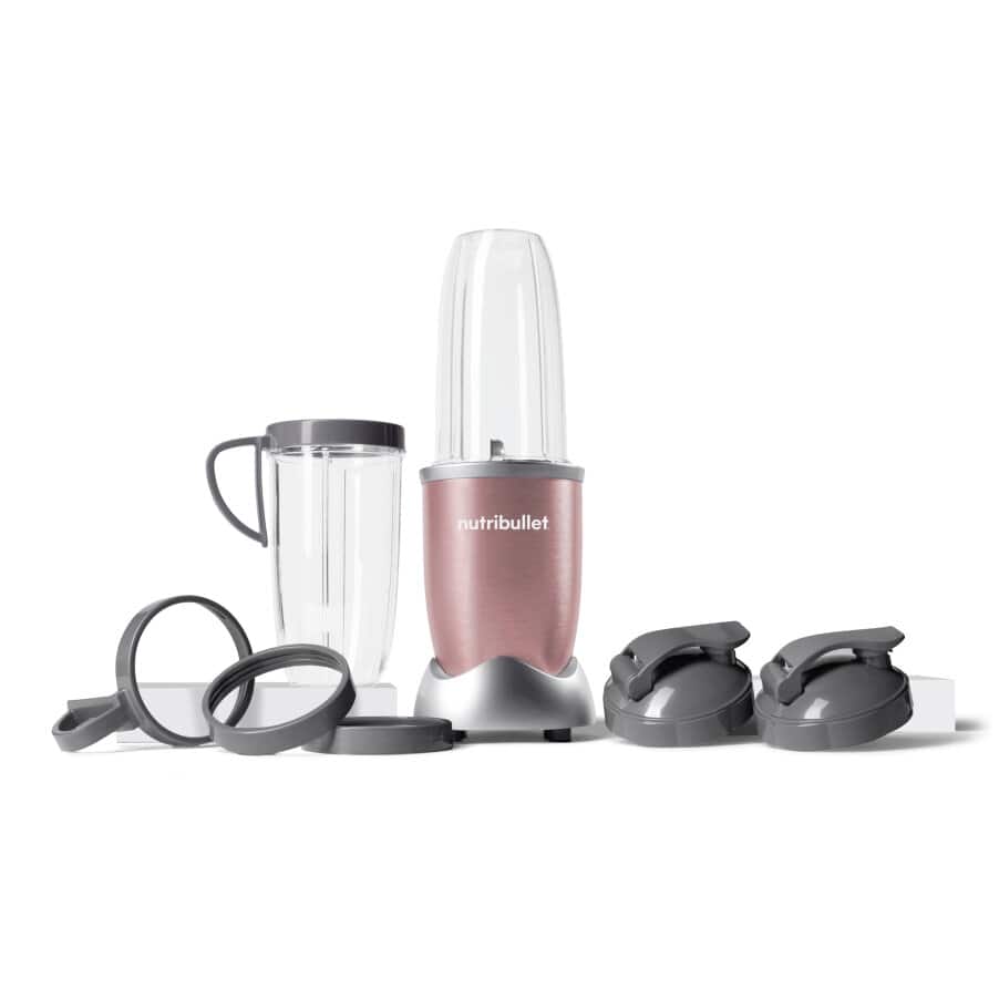 nutribullet® Pro 900, nutribullet® Pro 900W avec 7 accessoires - Blender, undefined, Or rose