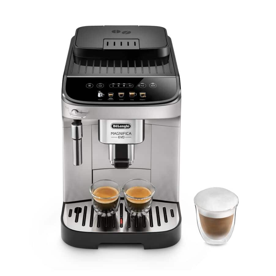 Machine à expresso avec broyeur 15 bars silver/inox. - ECAM220.31.SSB -  DELONGHI