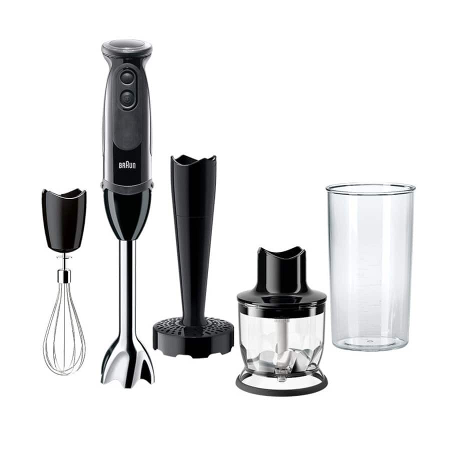 MultiQuick 5 Vario, MultiQuick 5 Vario Immersion Hand Blender (1.5-Cup Food Processor, Whisk, Beaker, Masher), undefined, PremiumBlack