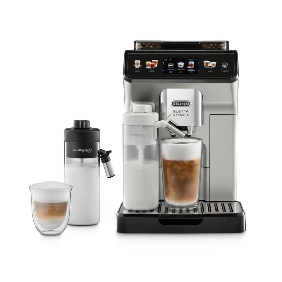 Eletta Explore, Eletta Explore Automatic coffee maker ECAM450.55.S, 0132217070, Silver