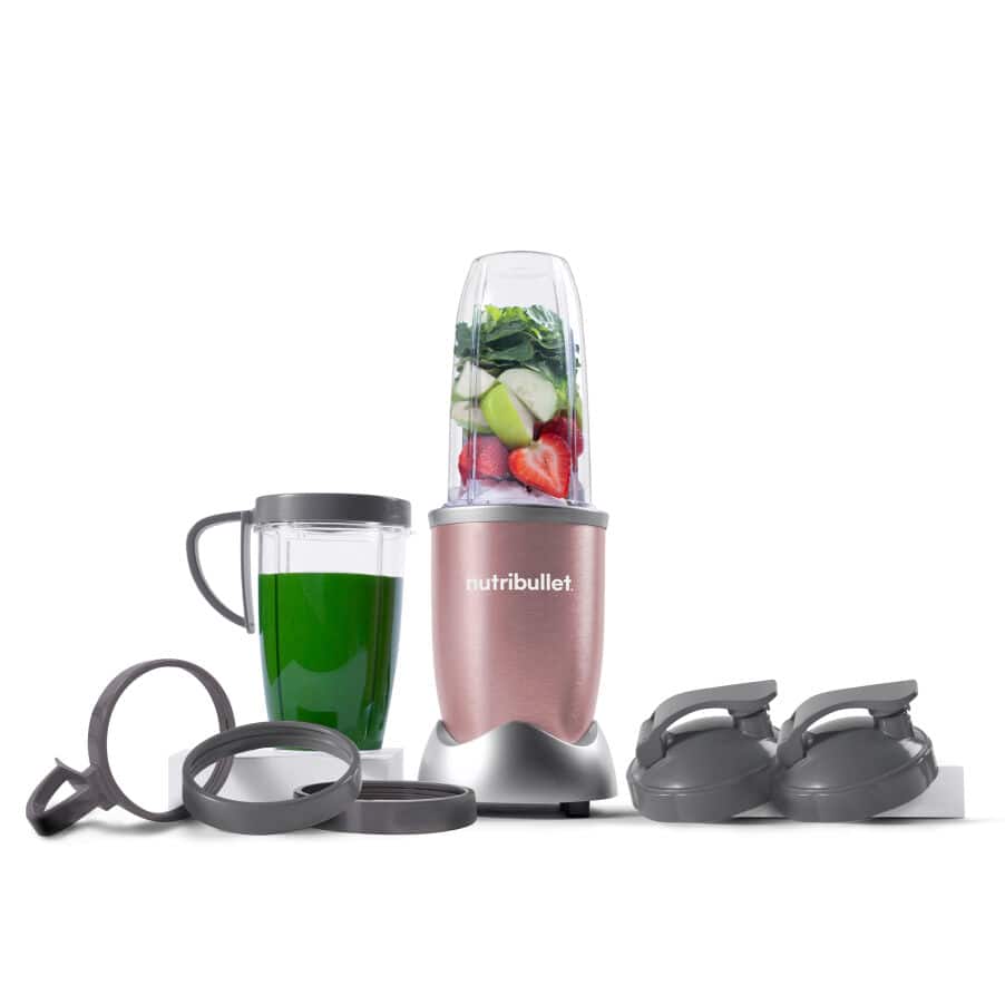 nutribullet® Pro 900, nutribullet® Pro 900W avec 7 accessoires - Blender, undefined, Or rose