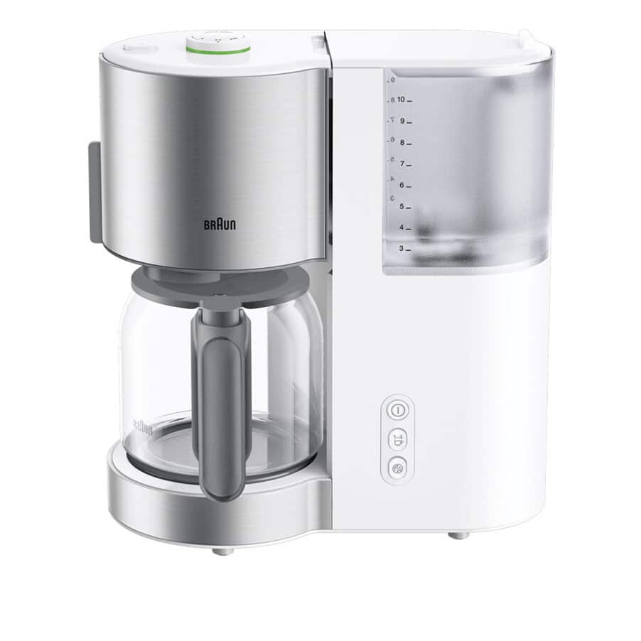ID Breakfast Collection Coffee machines, undefined, undefined, Stainless steel / white