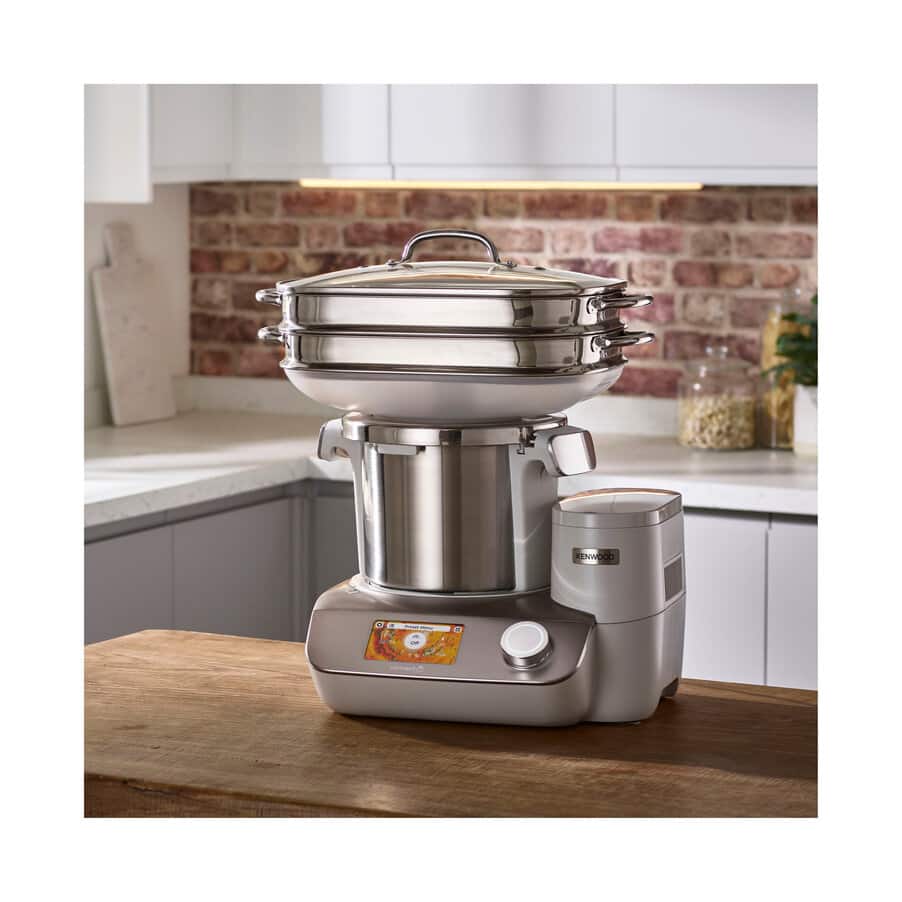 Procesadores de alimentos que cocinan / Cocinas todo en uno, Vaporizador de acero inoxidable CookEasy+ CAM01.A0SS, AW20611002, undefined