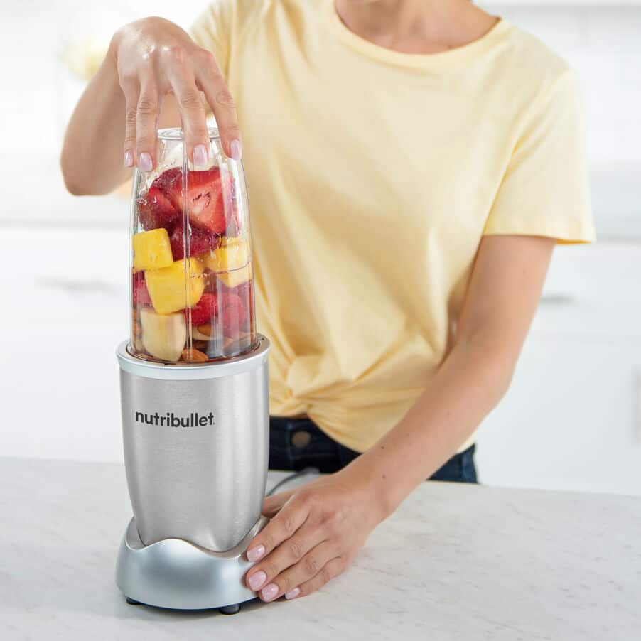 nutribullet® Pro 900, nutribullet® Pro 900 s 7 dodatki, 0C22300018, Srebrna