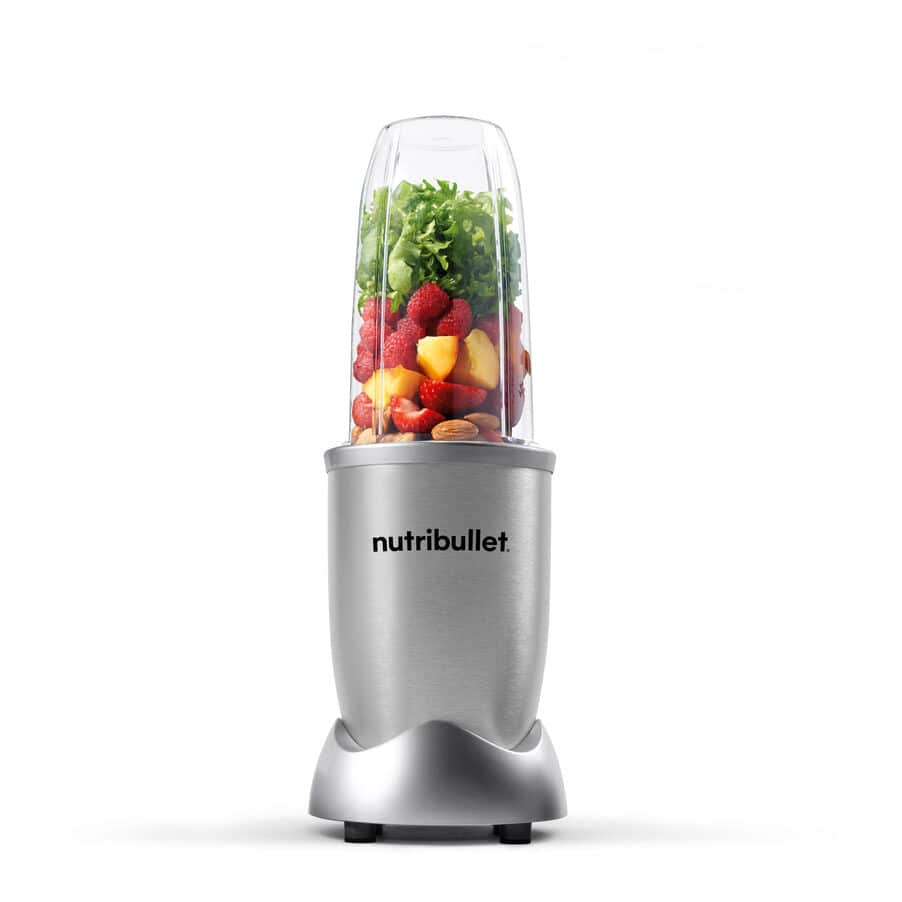 nutribullet® Pro 900, nutribullet® Pro 900 s 7 dodatki, 0C22300018, Srebrna