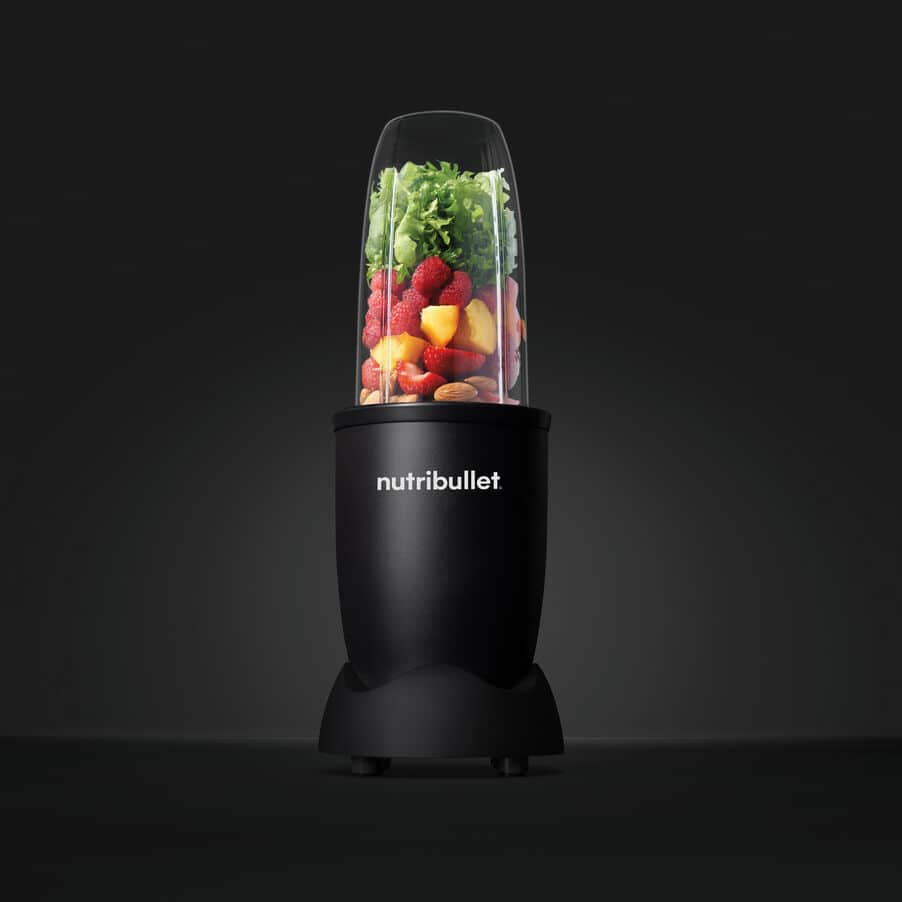 nutribullet® Pro 900, nutribullet® Pro EXCLUSIVE! s 7 dodatki, 0C22300044, Mat črna