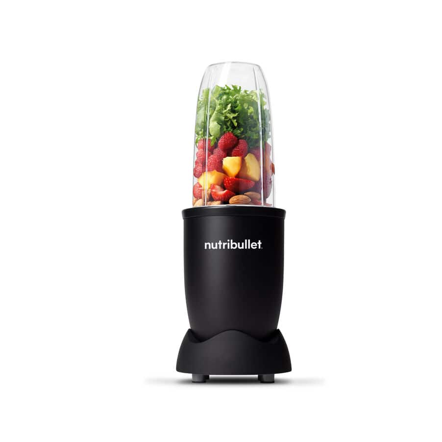 nutribullet® Pro 900, nutribullet® Pro EXCLUSIVE! s 7 dodatki, 0C22300044, Mat črna