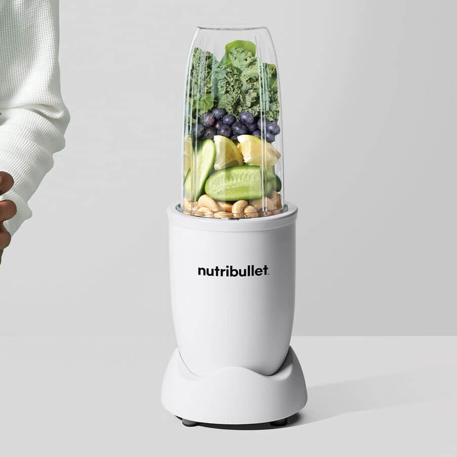 nutribullet® Pro 900, nutribullet® Pro EXCLUSIVE! s 7 dodatki, 0C22300045, Matte white