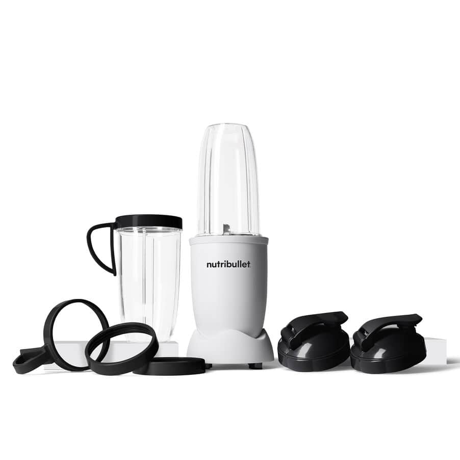 nutribullet® Pro 900, nutribullet® Pro EXCLUSIVE! s 7 dodatki, 0C22300045, Matte white