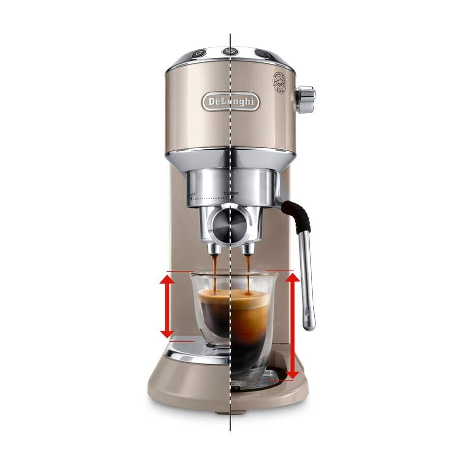  De'Longhi EC885M Máquina de café expreso Dedica Arte, 35 onzas  líquidas : Hogar y Cocina