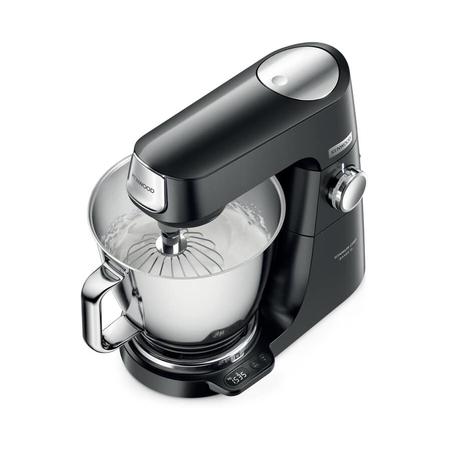 Titanium Chef Baker, Titanium Chef Baker XL Stand Mixer Black, 0W20011468, Matte Black