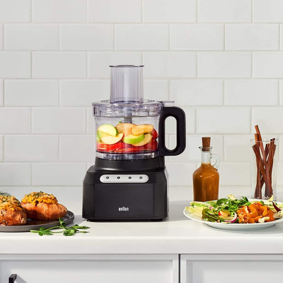 EasyPrep Food Processors, <em>EasyPrep 8 Cup Food Processor</em>, undefined, Black