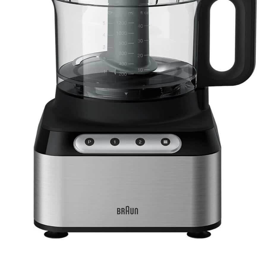 EasyPrep Food Processors, EasyPrep 8 Cup Food Processor, undefined, Stainless steel / black