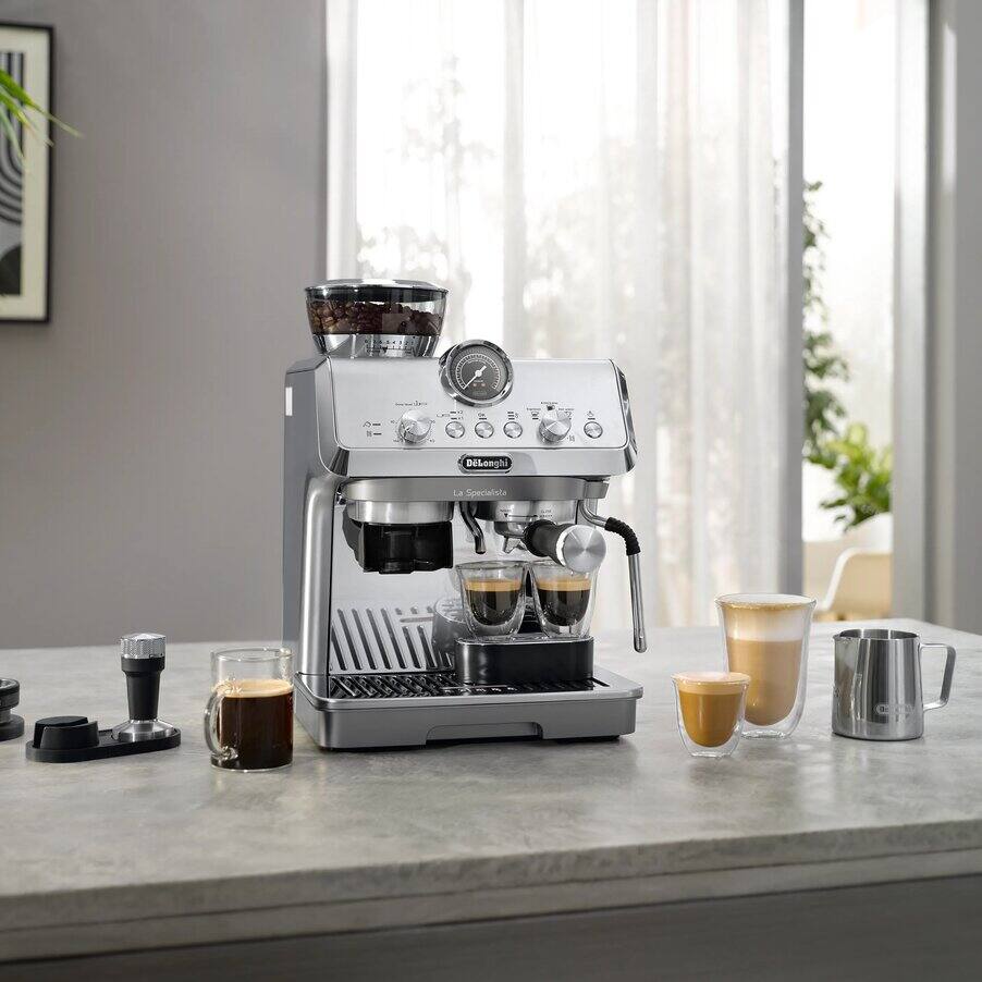 La Specialista Arte Stainless Steel Espresso Machine EC9155M De Longhi US