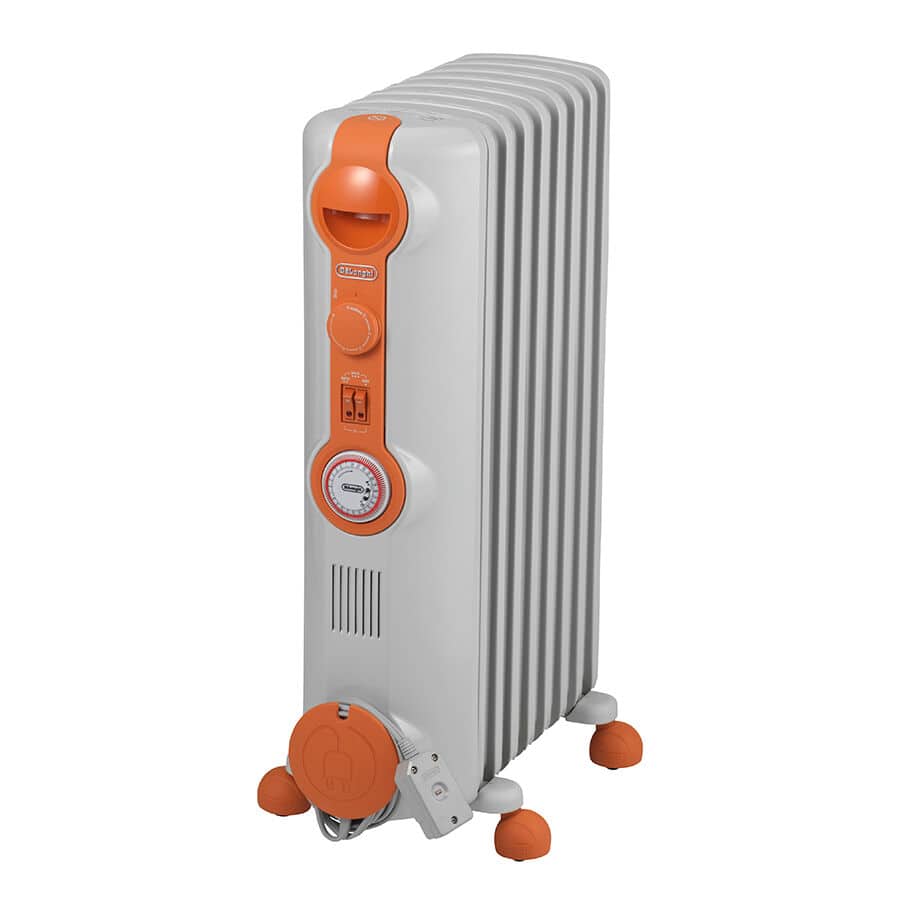 DeLonghi デロンギ オイルヒーター 8～10畳用 JR0812-GR Amazon | DeLonghi デロンギ オイルヒーター トップハンガー付き