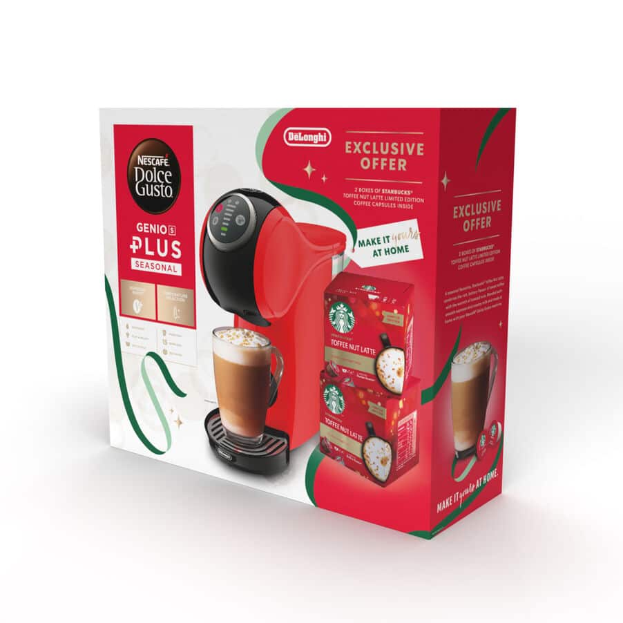 Genio S Plus Nescafé Dolce Gusto / Seasonal Starbucks bundle coffee