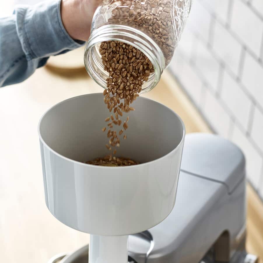 Food Preparation Attachments, Grain Mill Attachment KAX941PL, AW20010008, White