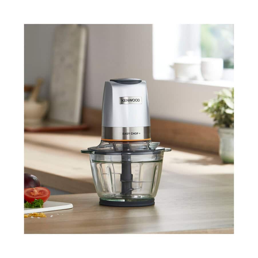 Gifts under 200, Picadora Easy Chop+ com taça de vidro CHP62.400SI, 0W22710002, Prateado